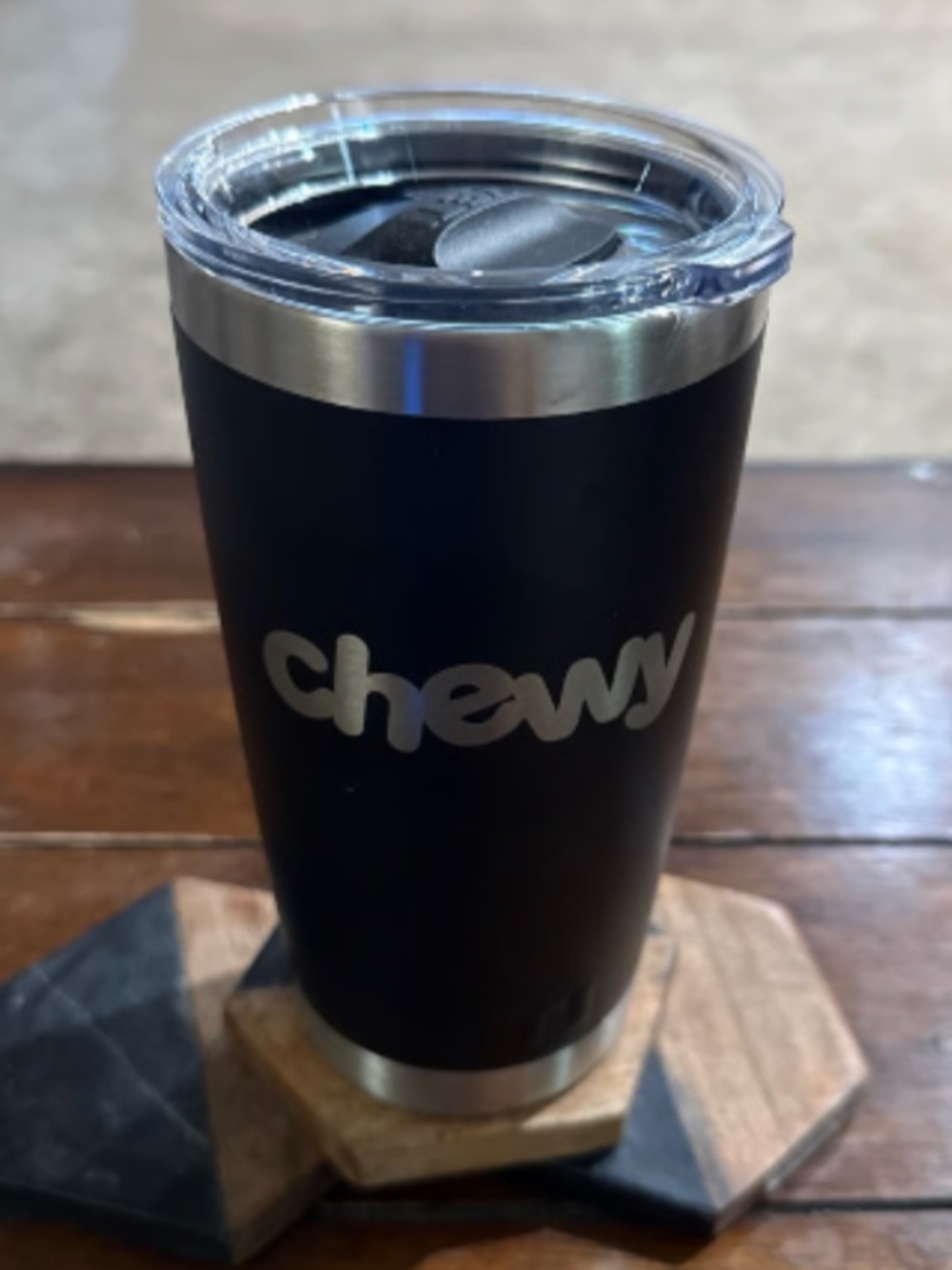 YETI Rambler 20 oz Tumbler Black Chewy Neo4j Logo MagSlider Lid Insulated